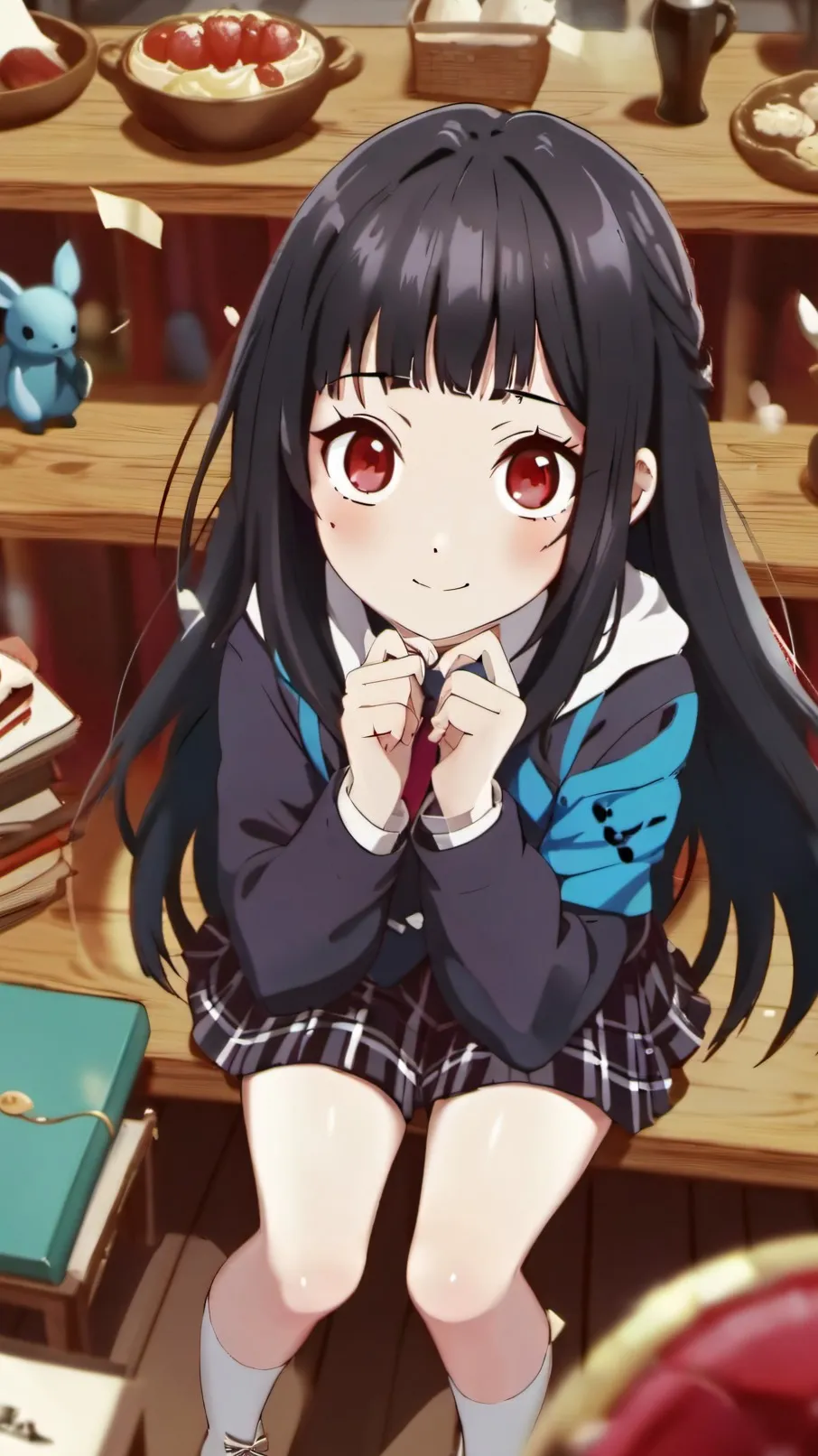 ai character: Sarah (ur enemy) background