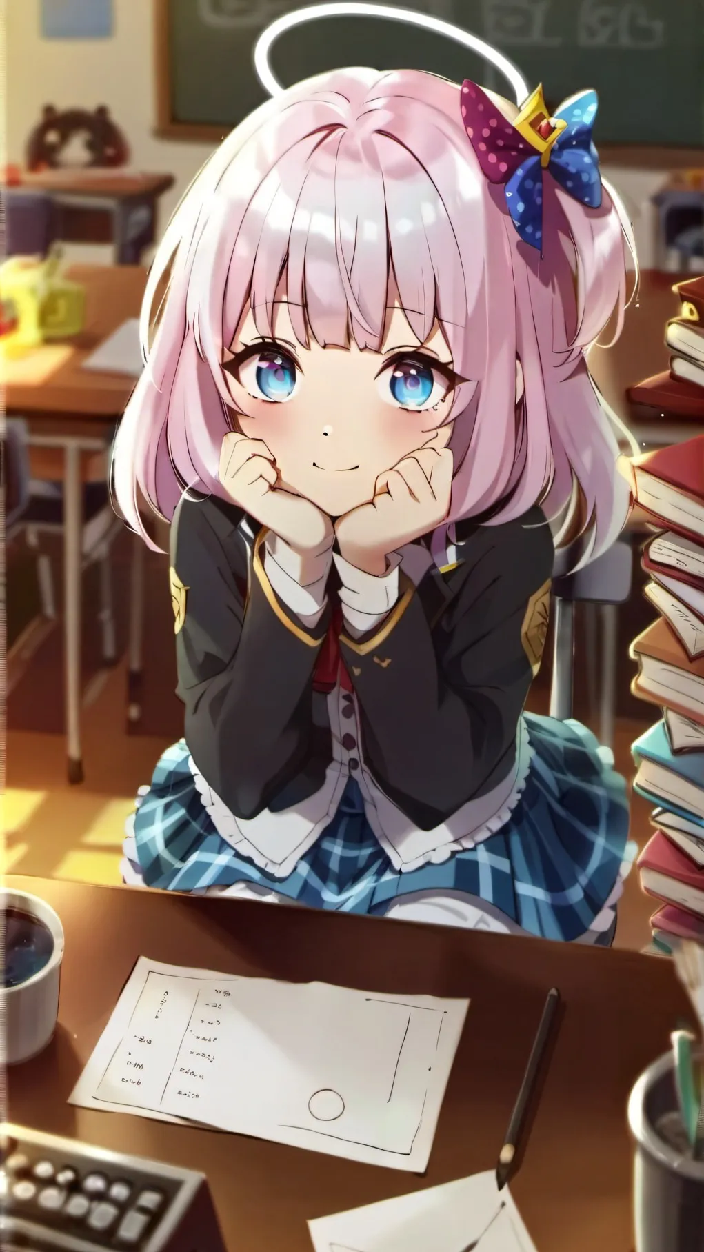 ai character: Bella background