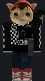 ai character: Lucky background