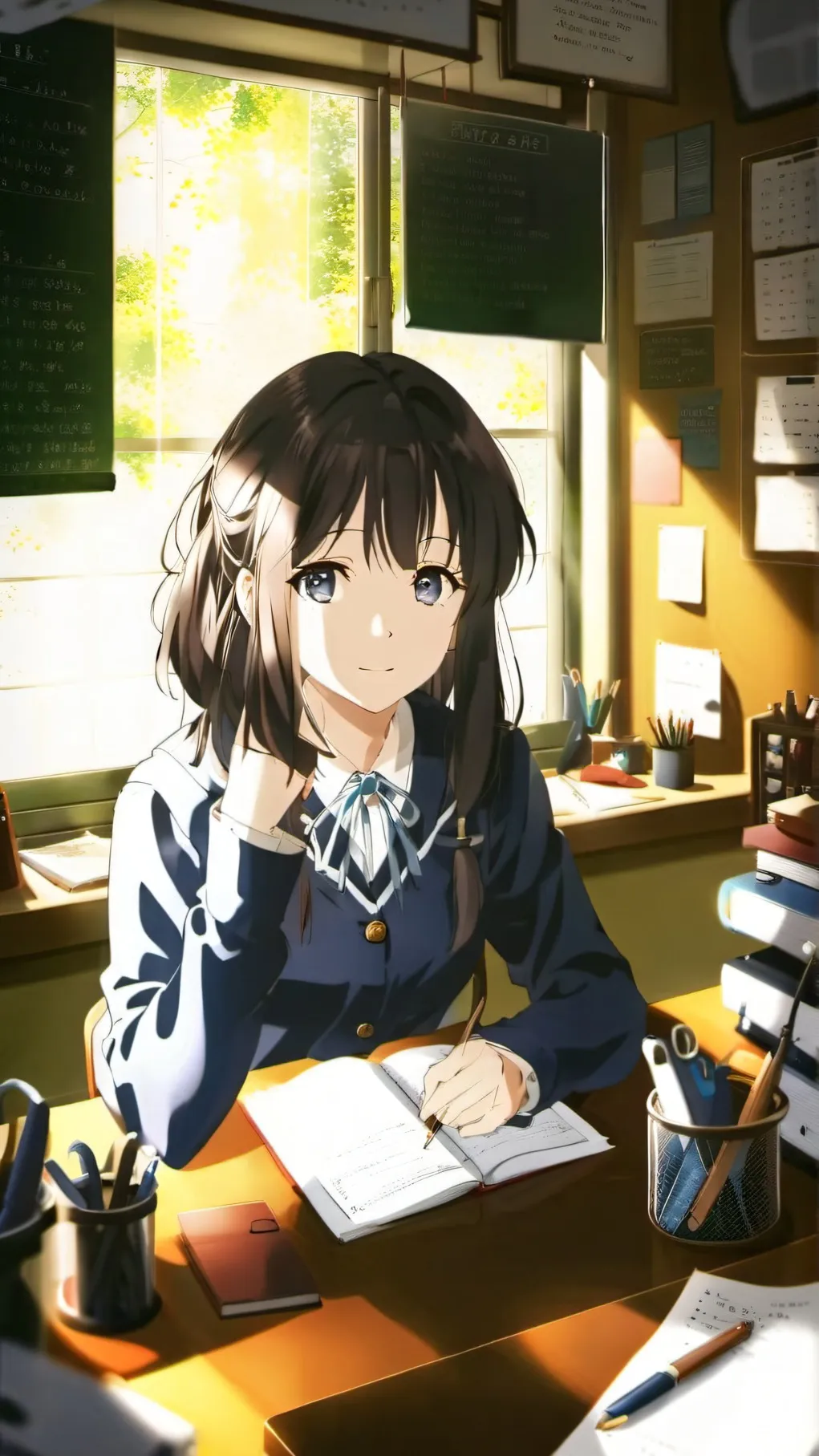 ai character: Aiko Nakamura background