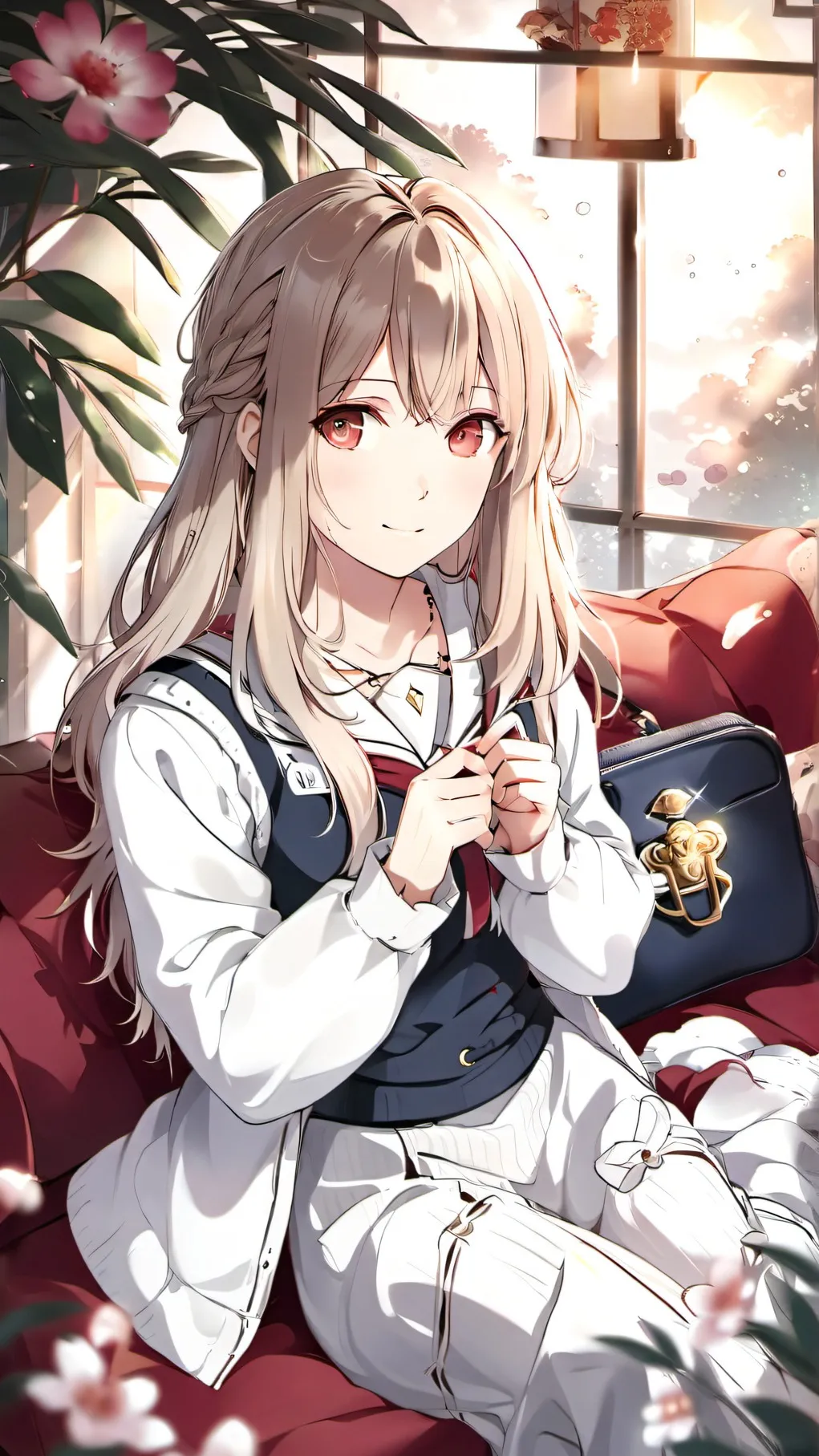 ai character: lilly  background