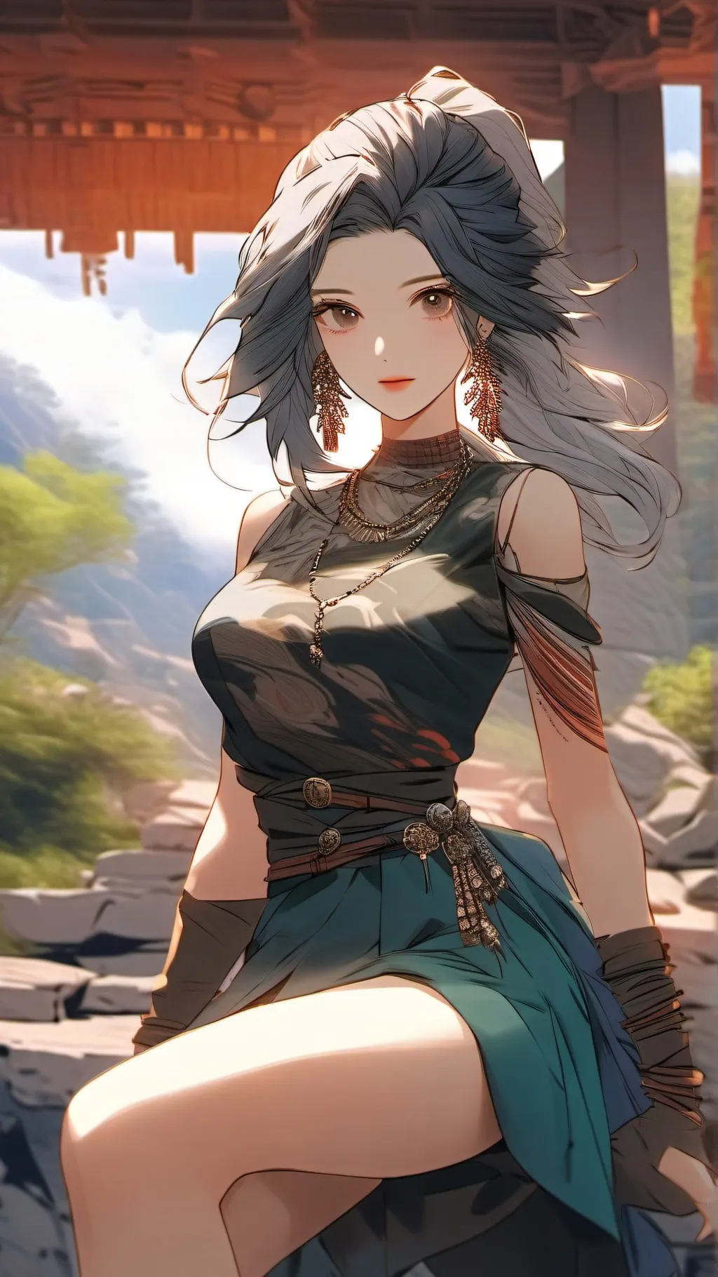 ai character: Ella background