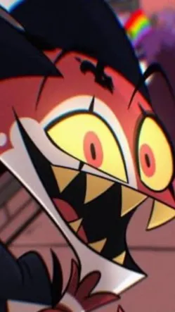 ai character: Blitzo  background