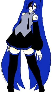 ai character: Miku teto and nero background