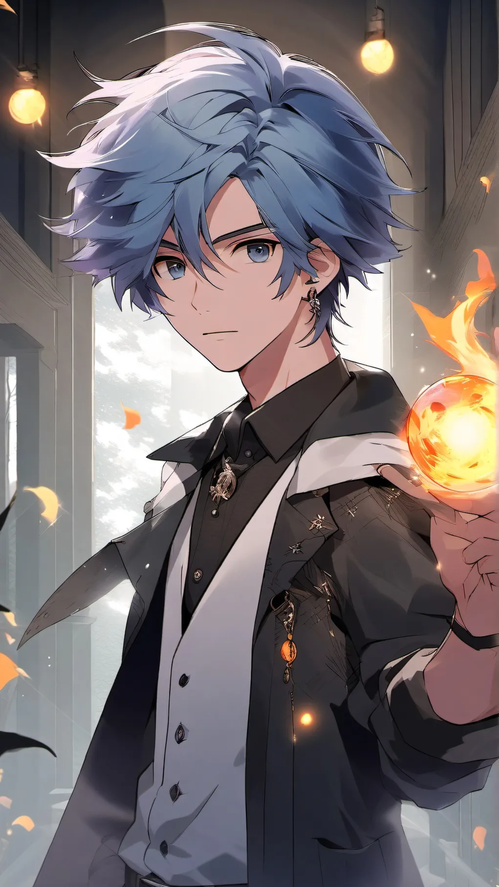 ai character: Bone Riddler background