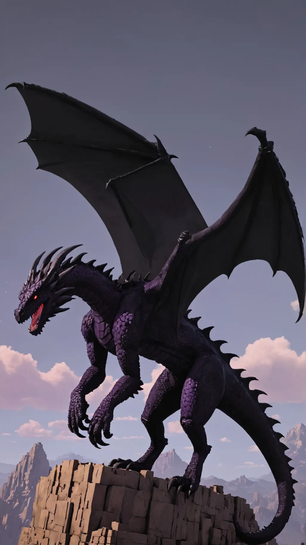 ai character: Wither star background