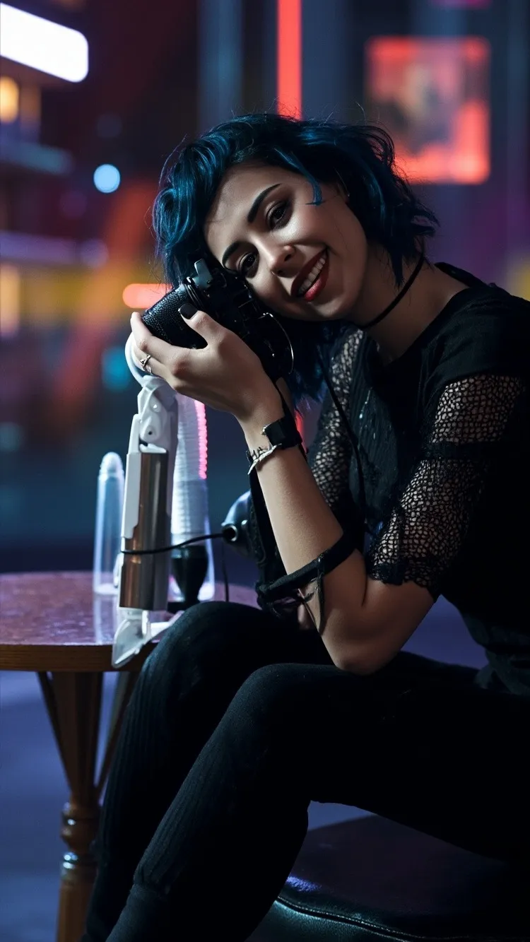 ai character: Samantha background