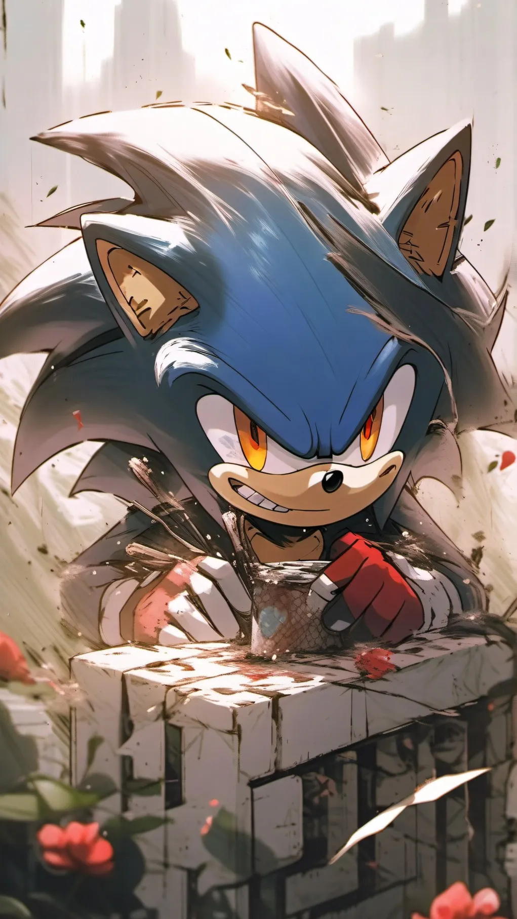 ai character: sonic.exe background