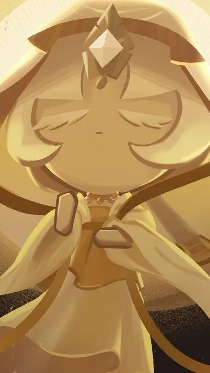 ai character: Mystic flour cooki background