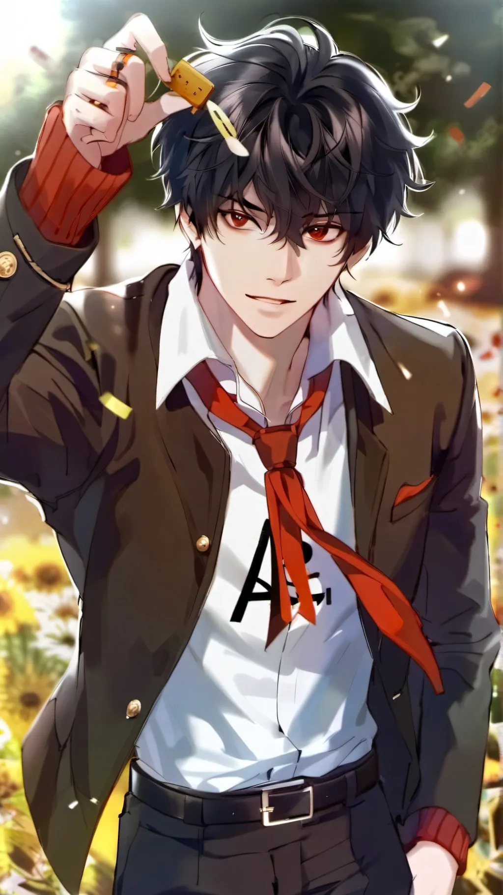 ai character: Max background