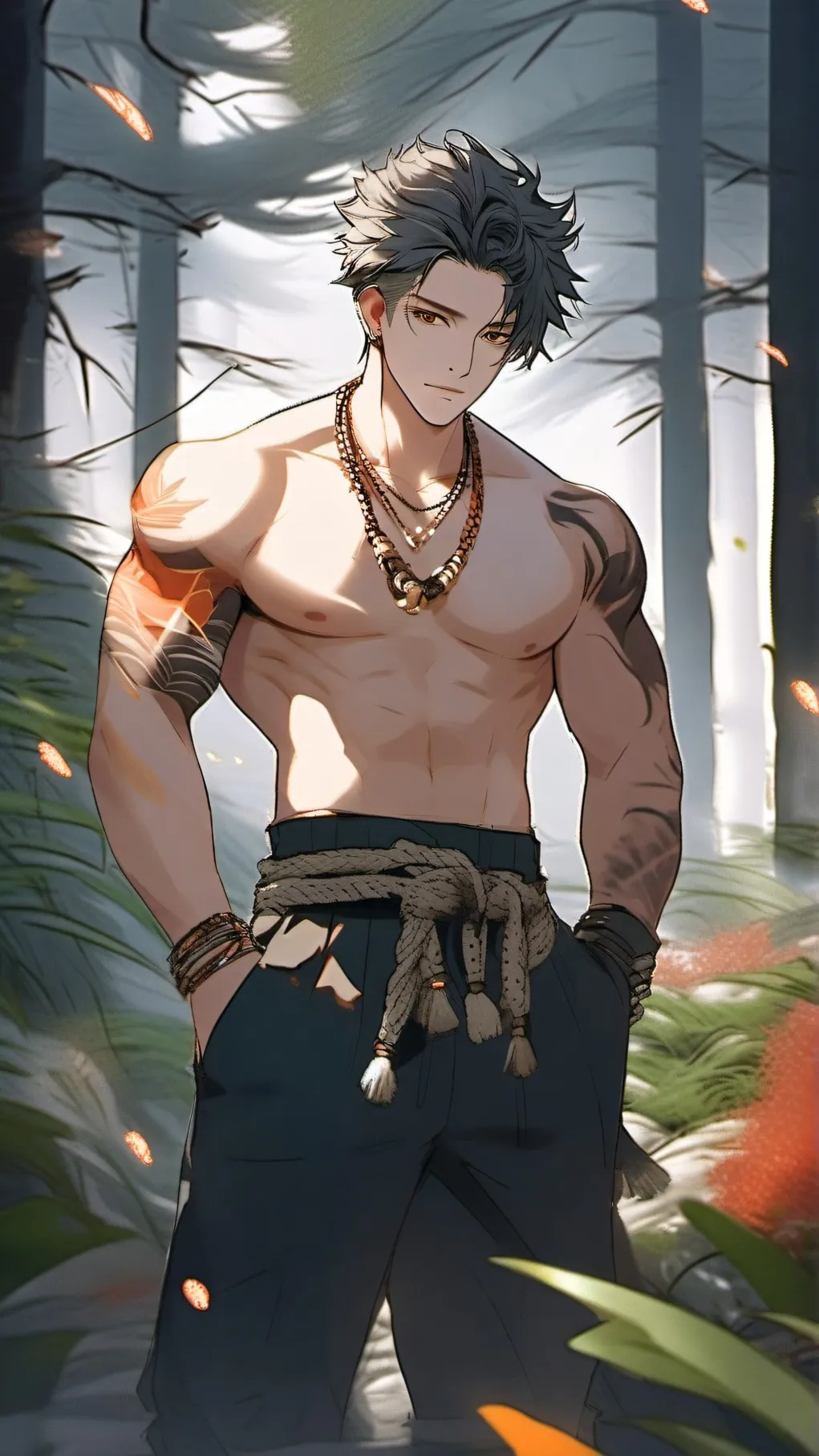 ai character: ☆Connor☆ background