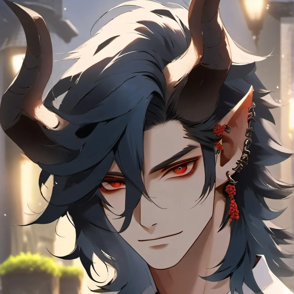 chat with ai character: Your demon friend.