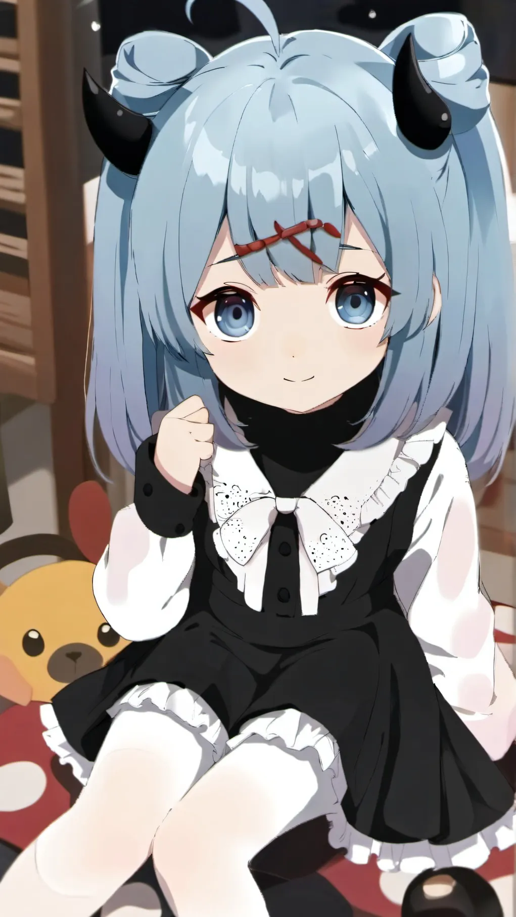 ai character: Hailey  background