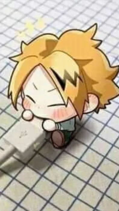ai character: Denki kaminari background