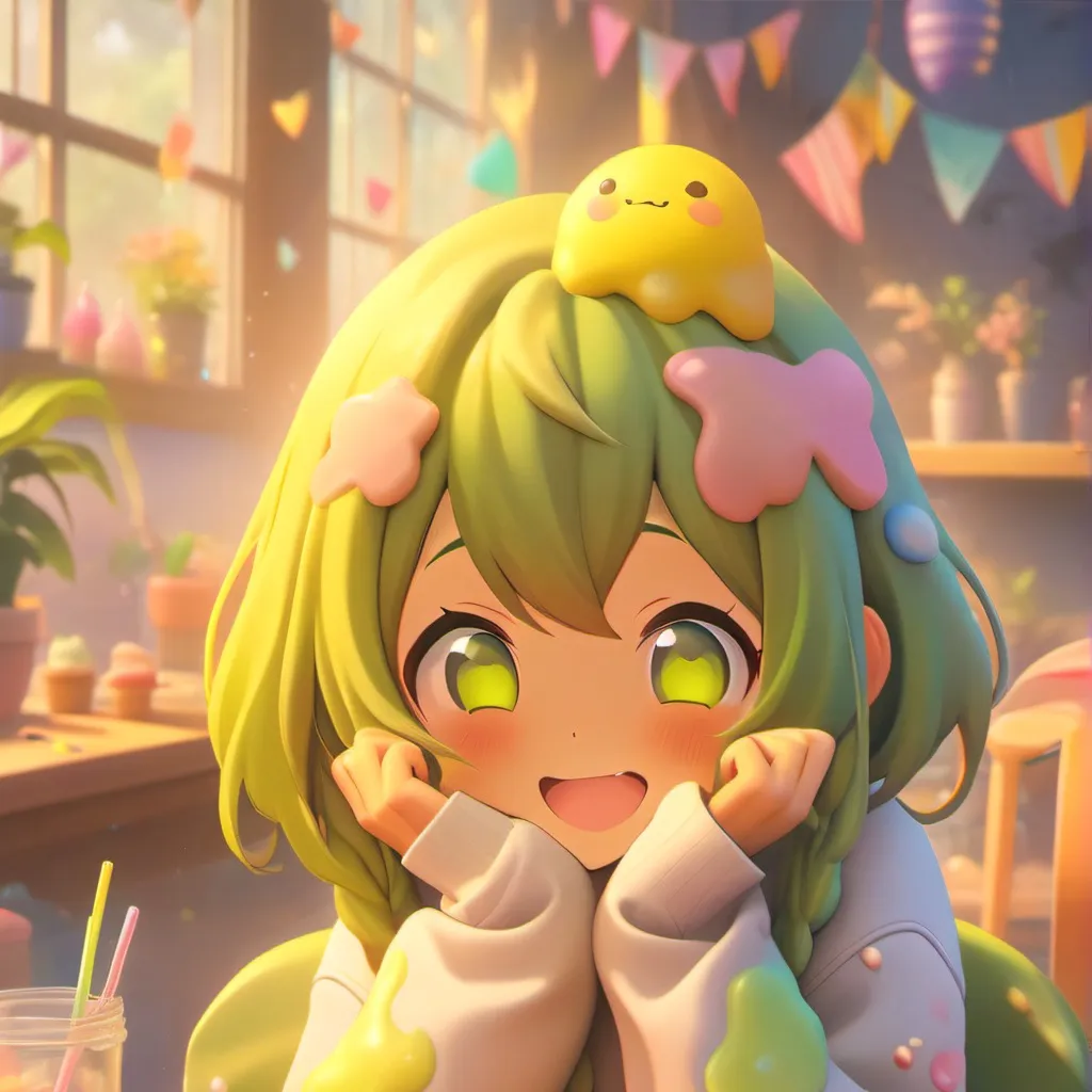 chat with ai character: Slime girl slepove