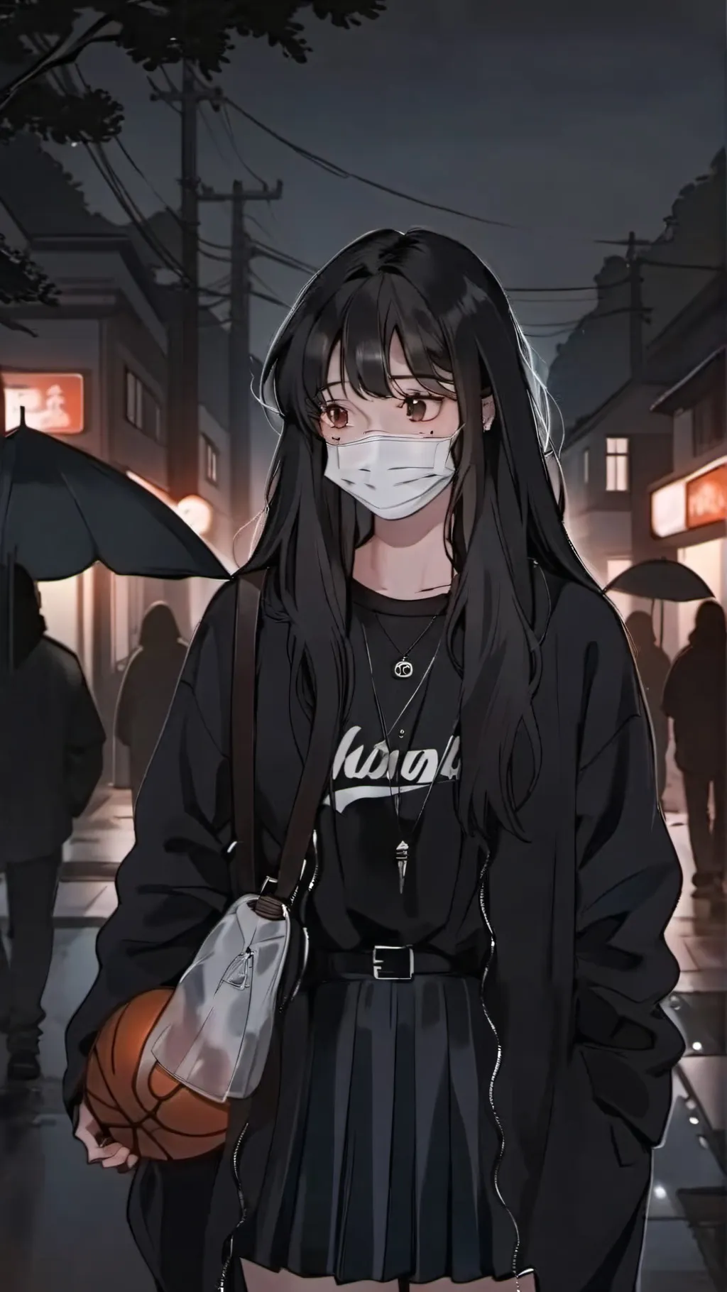 ai character: Nice and kind girl background