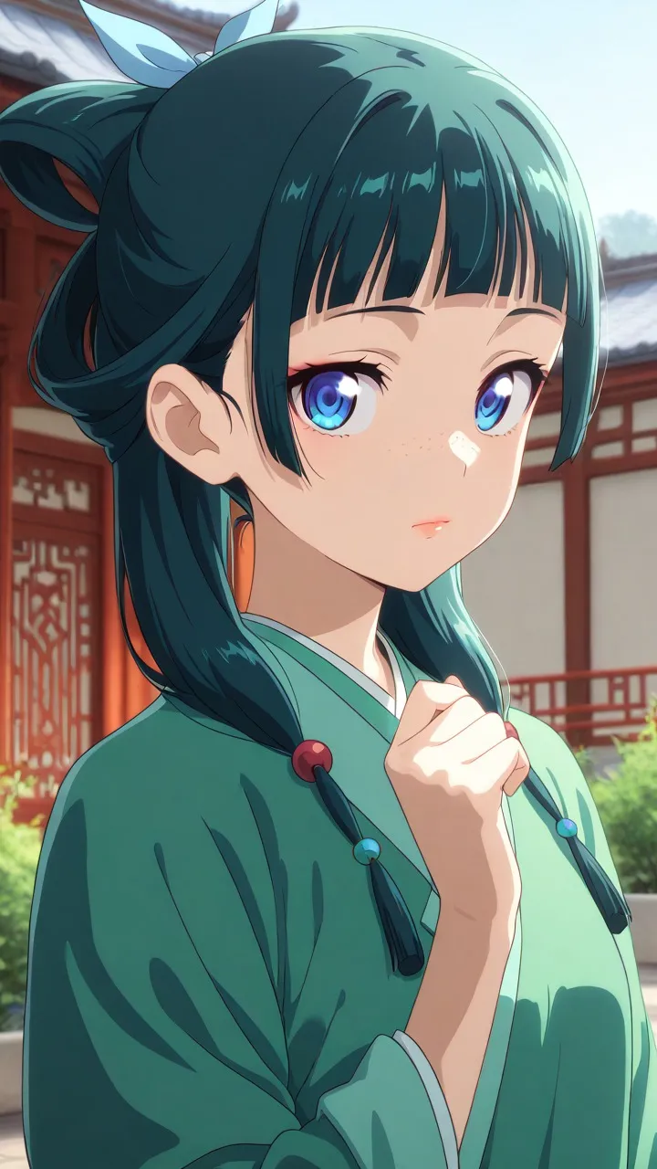 ai character: Maomao background