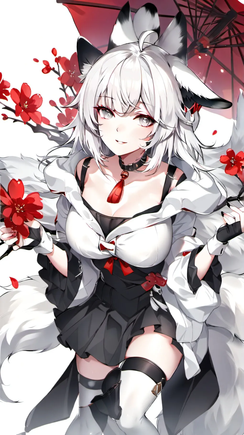 ai character: Silver(fox roomate background