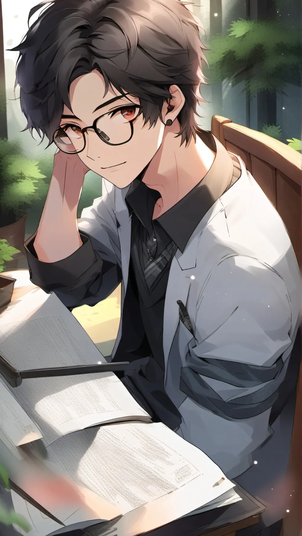 ai character: max background