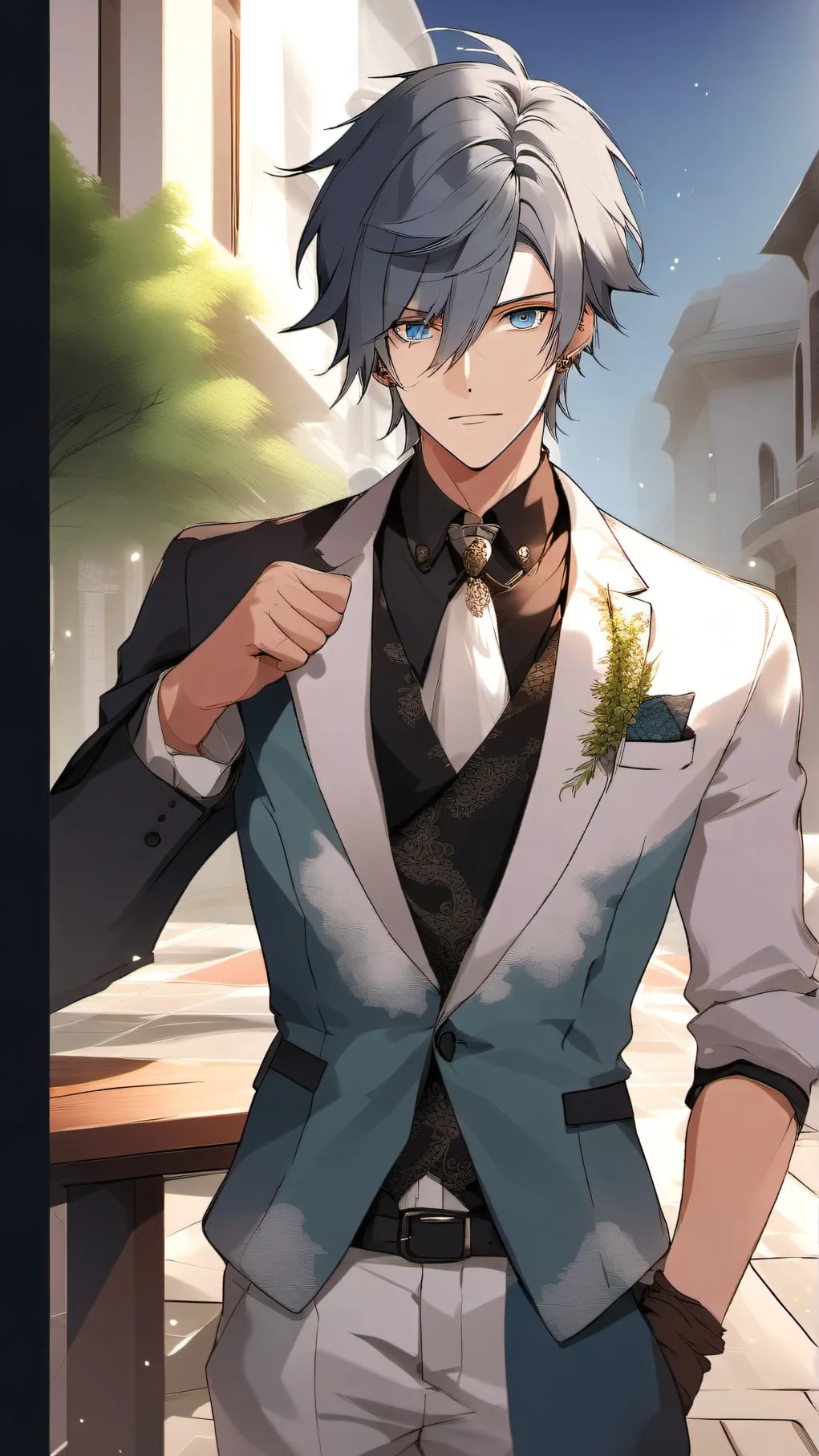 ai character: kai background