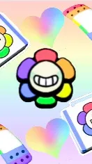 ai character: 🩹 ✨🌈Medley🌈✨🩹 background