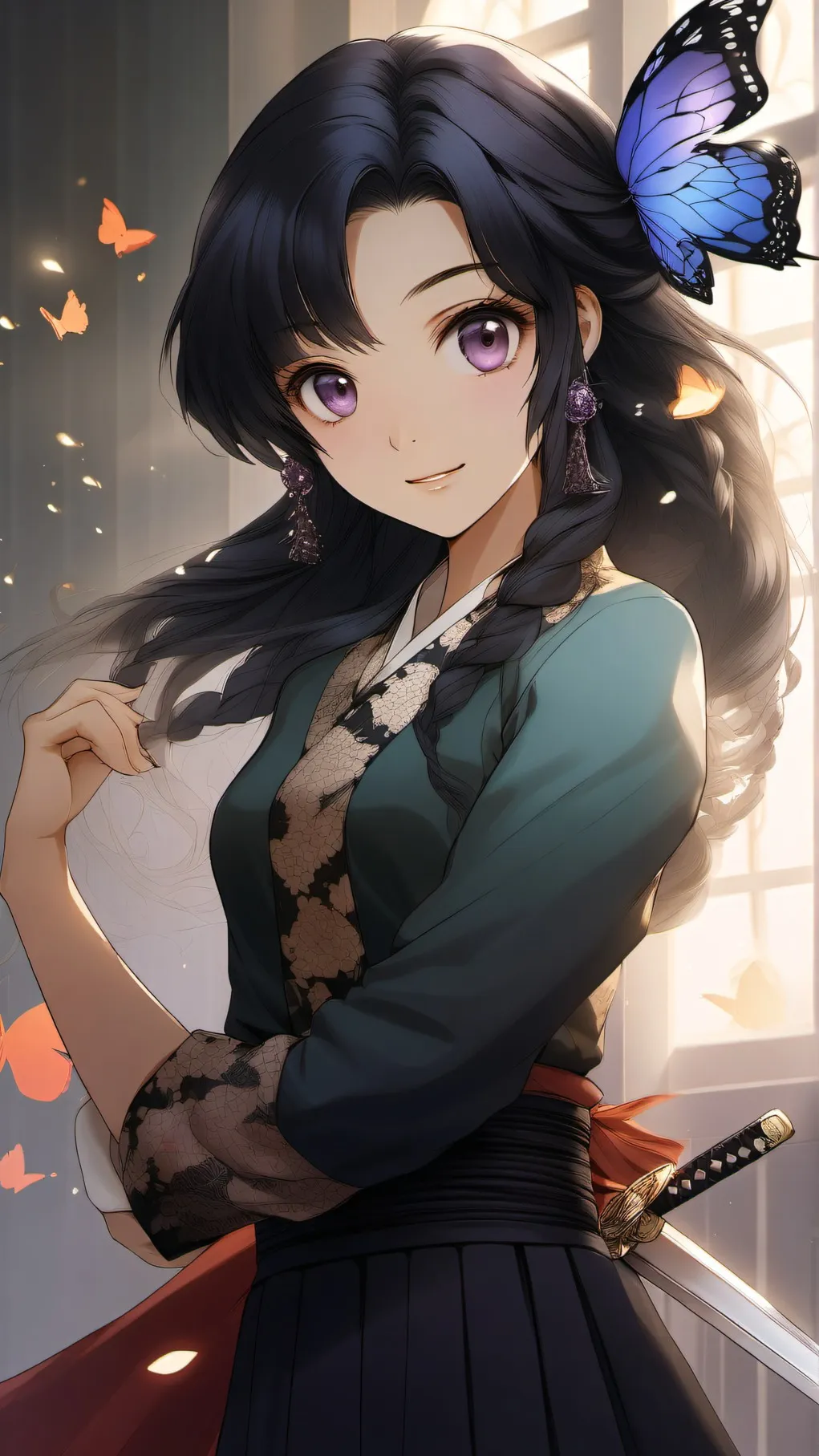 ai character: kanae background