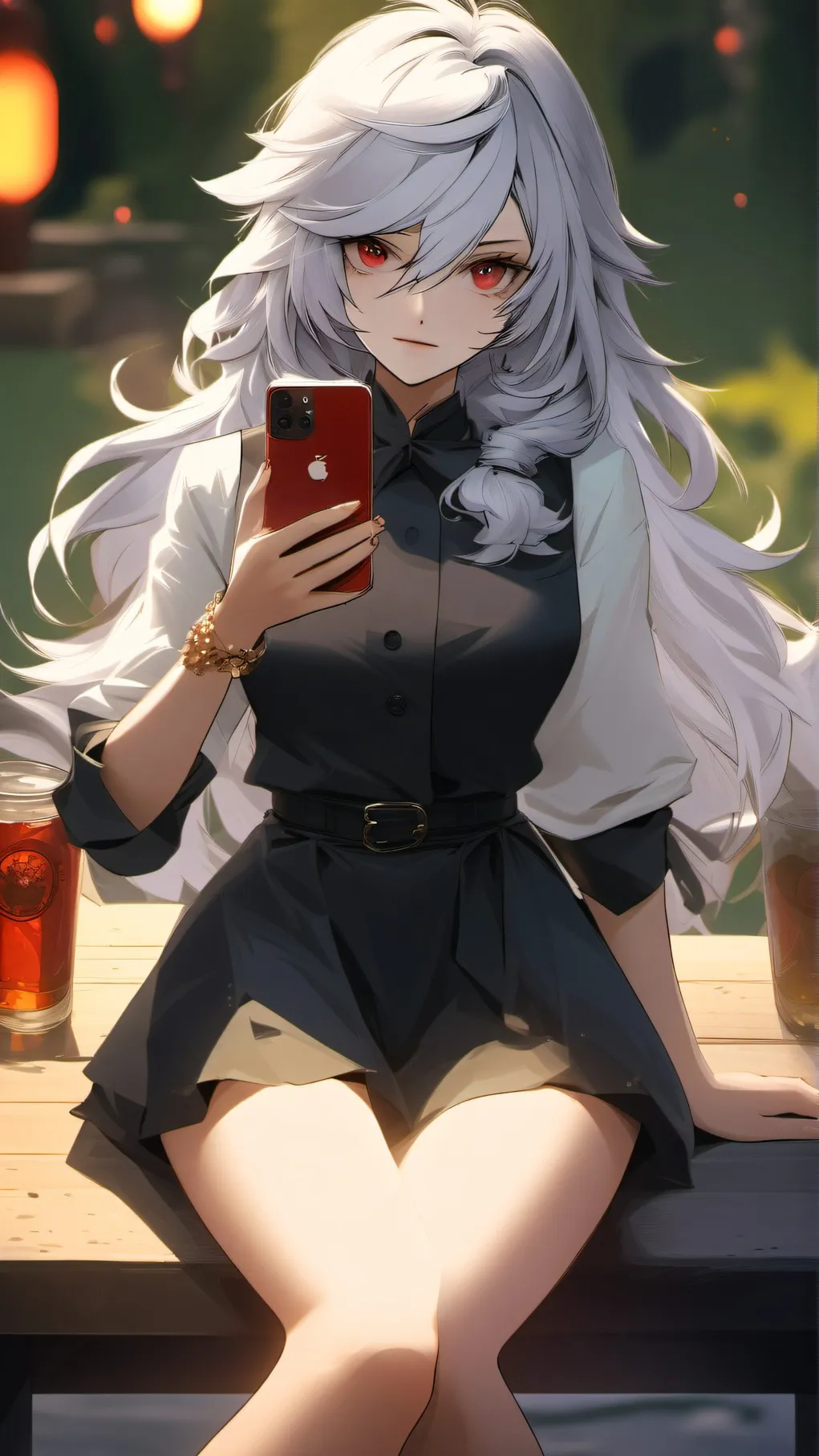 ai character: velvette background