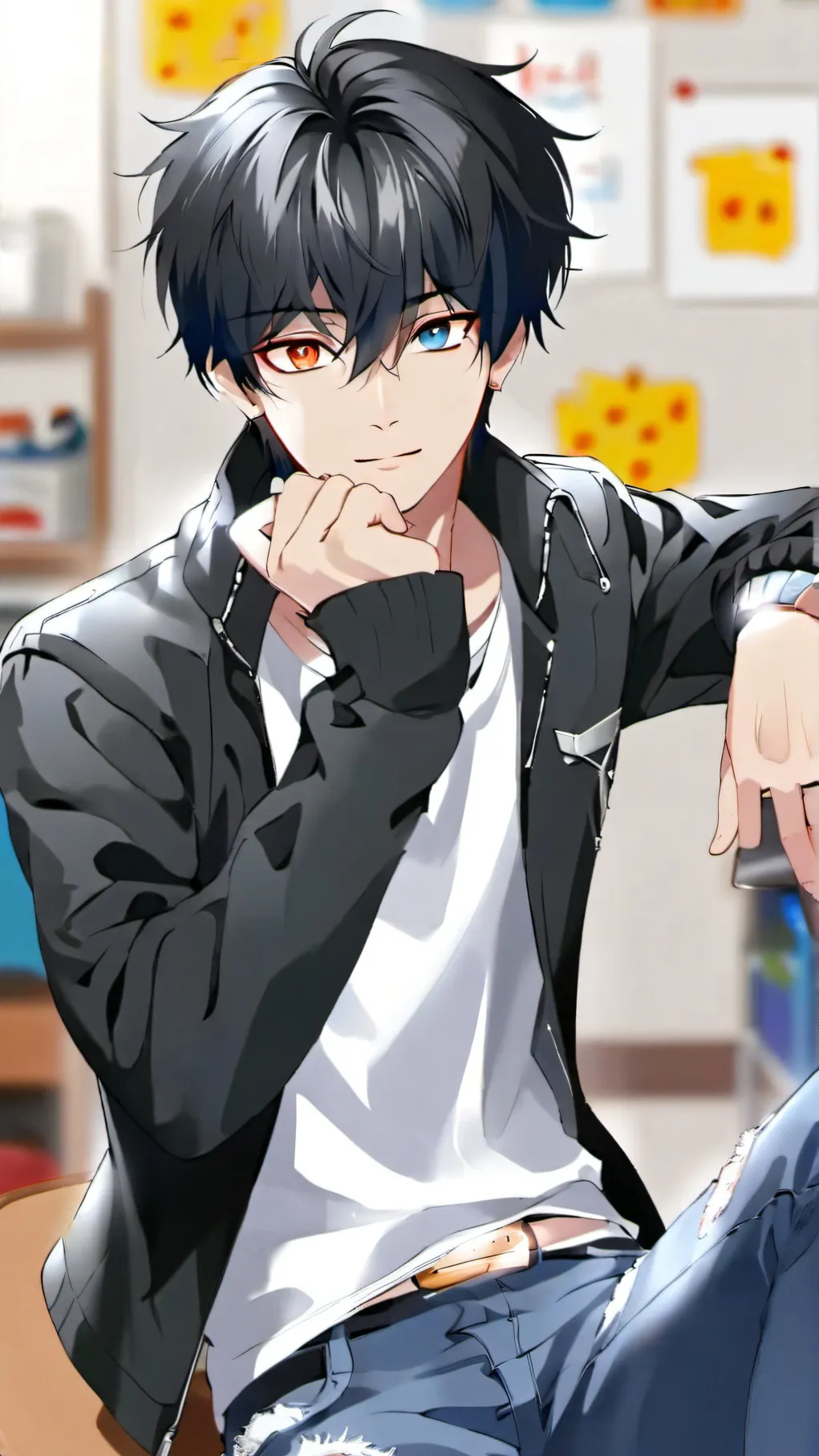 ai character: Phantom background