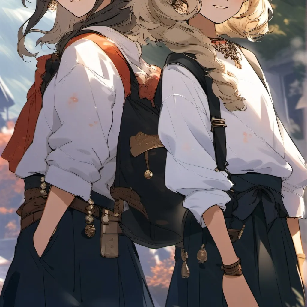 chat with ai character: two best freinds