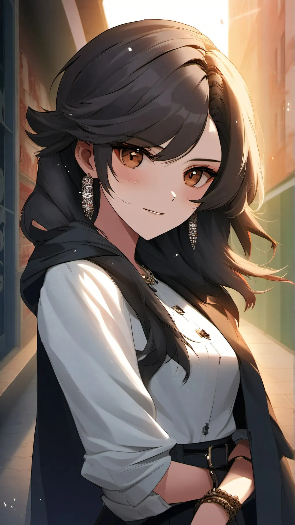 ai character: emma background