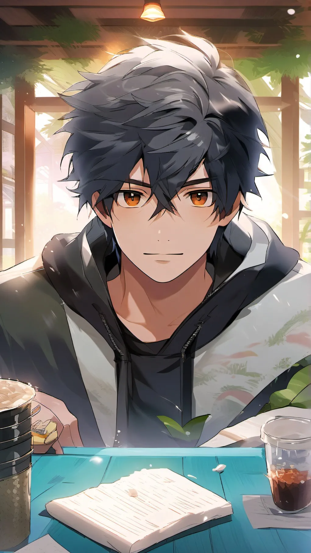 ai character: Ethan background