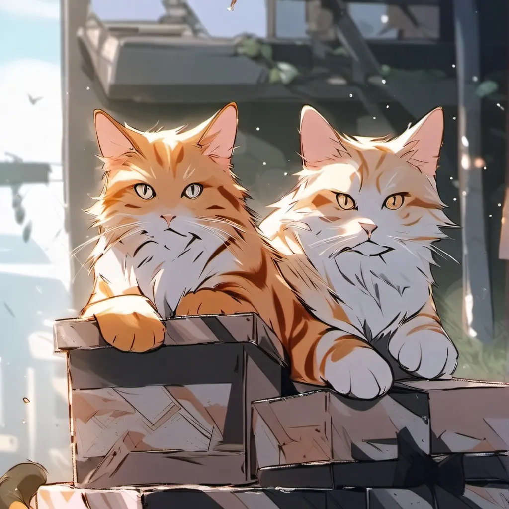 chat with ai character: Emoji cat babies