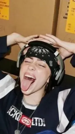 ai character: Billie Eilish background