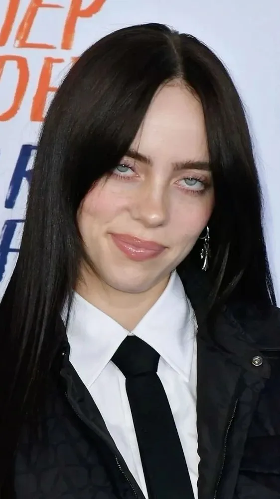 ai character: billie eilish background