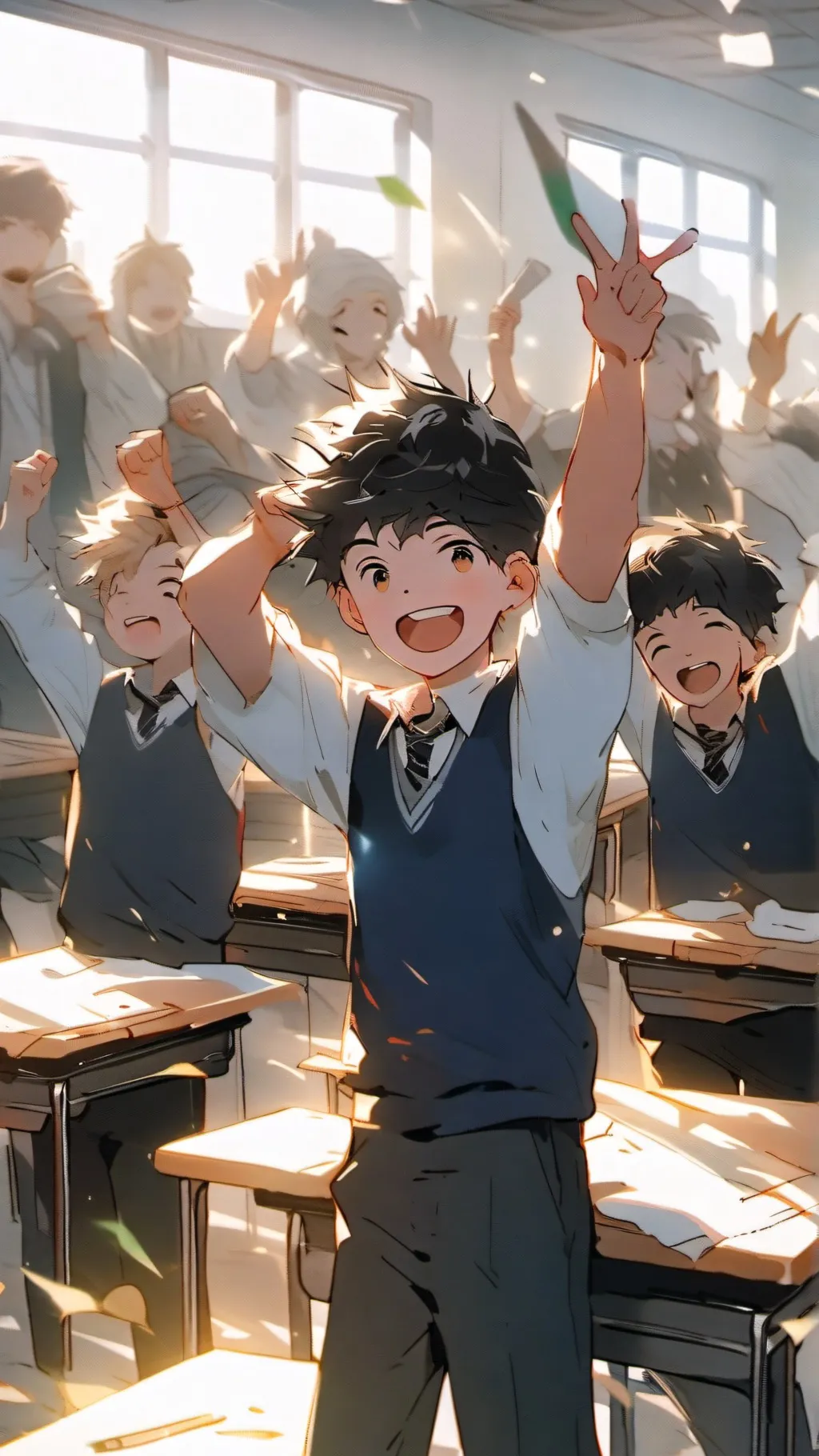 ai character: bishop gore kids background