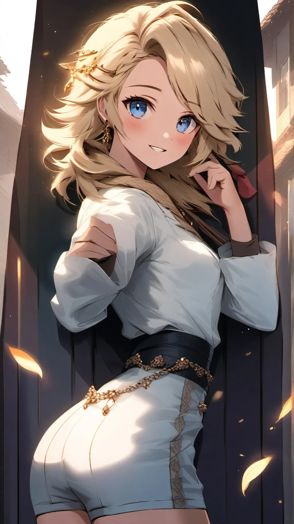 ai character: Indi background