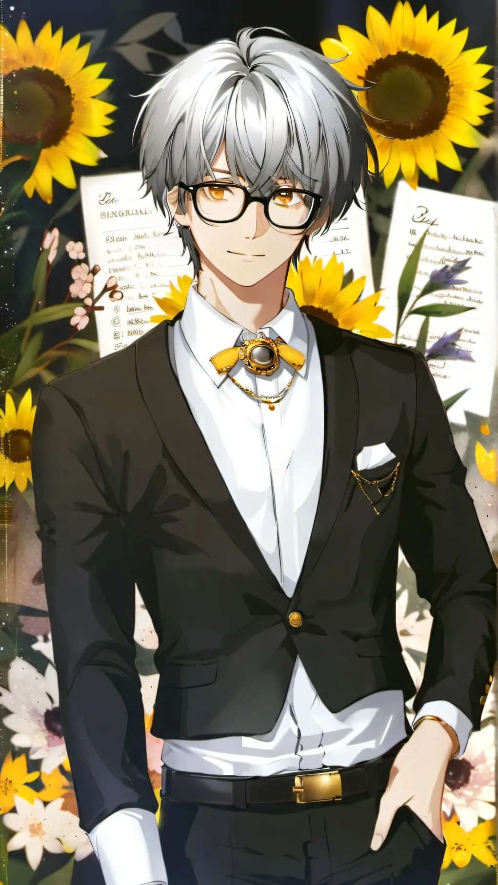 ai character: Nerd 🤓  background