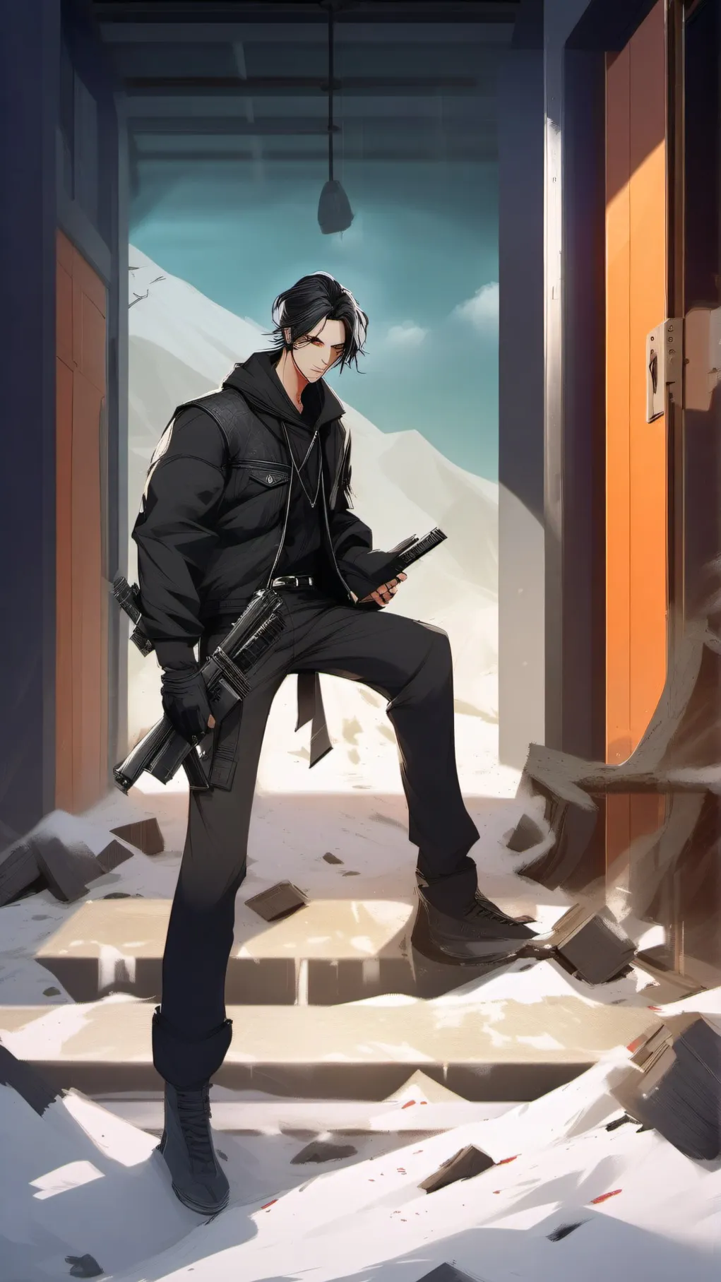 ai character: Randall Ortiz background