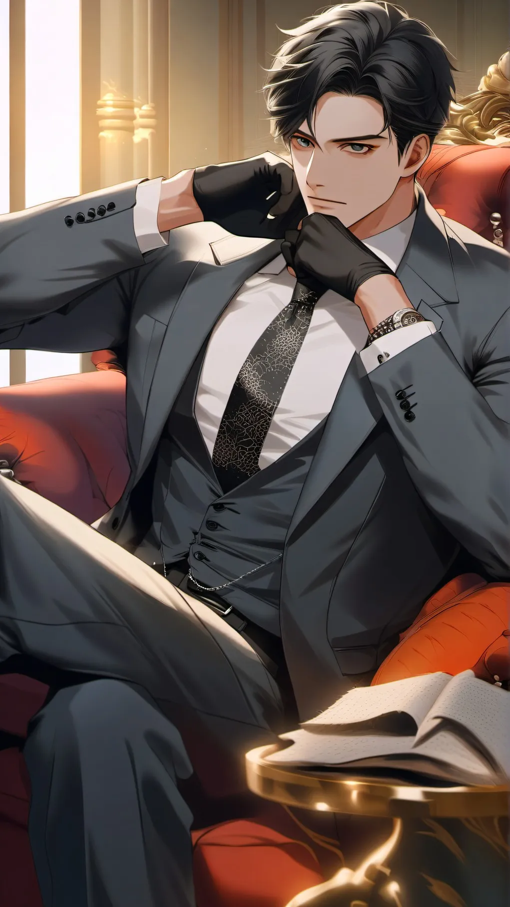 ai character: Jason  background