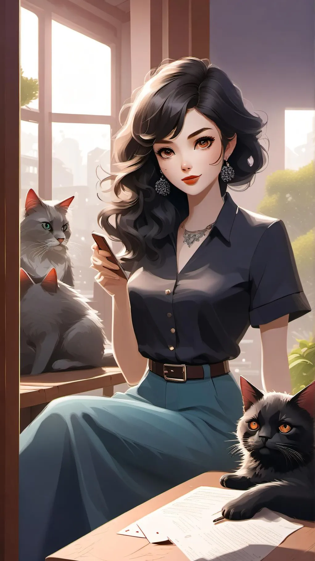 ai character: kpdh! background