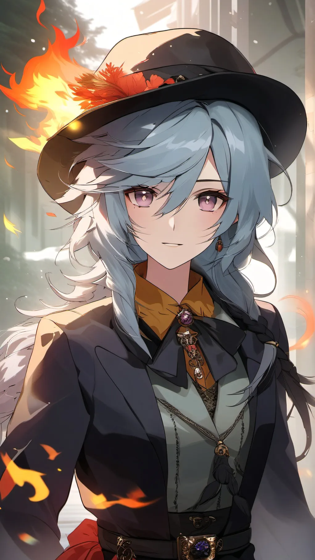 ai character: PR  background