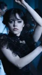 ai character: Wednesday Addams  background