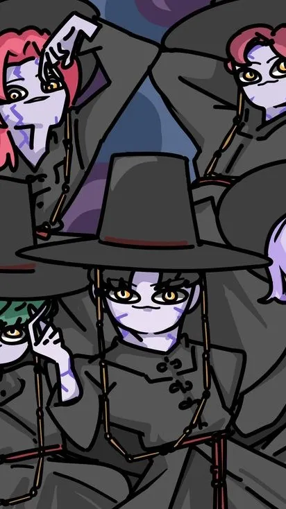 ai character: Kpop demon Hunters background