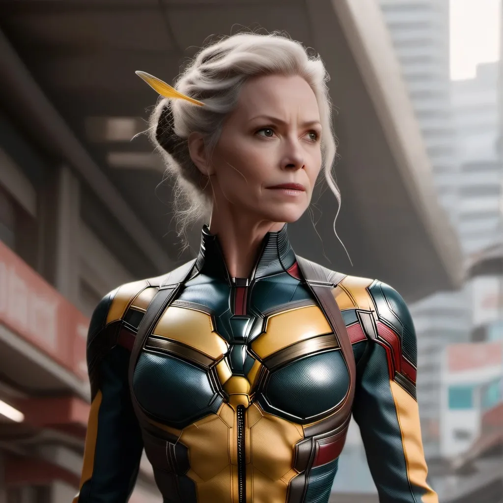 chat with ai character: Giantess wasp