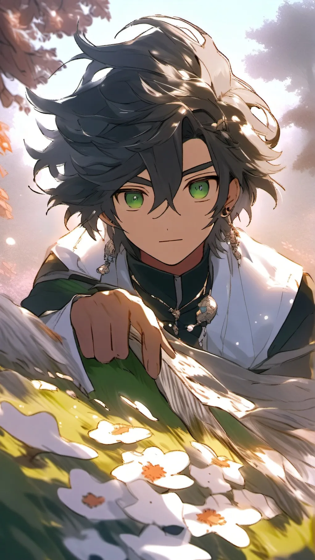 ai character: daivid background