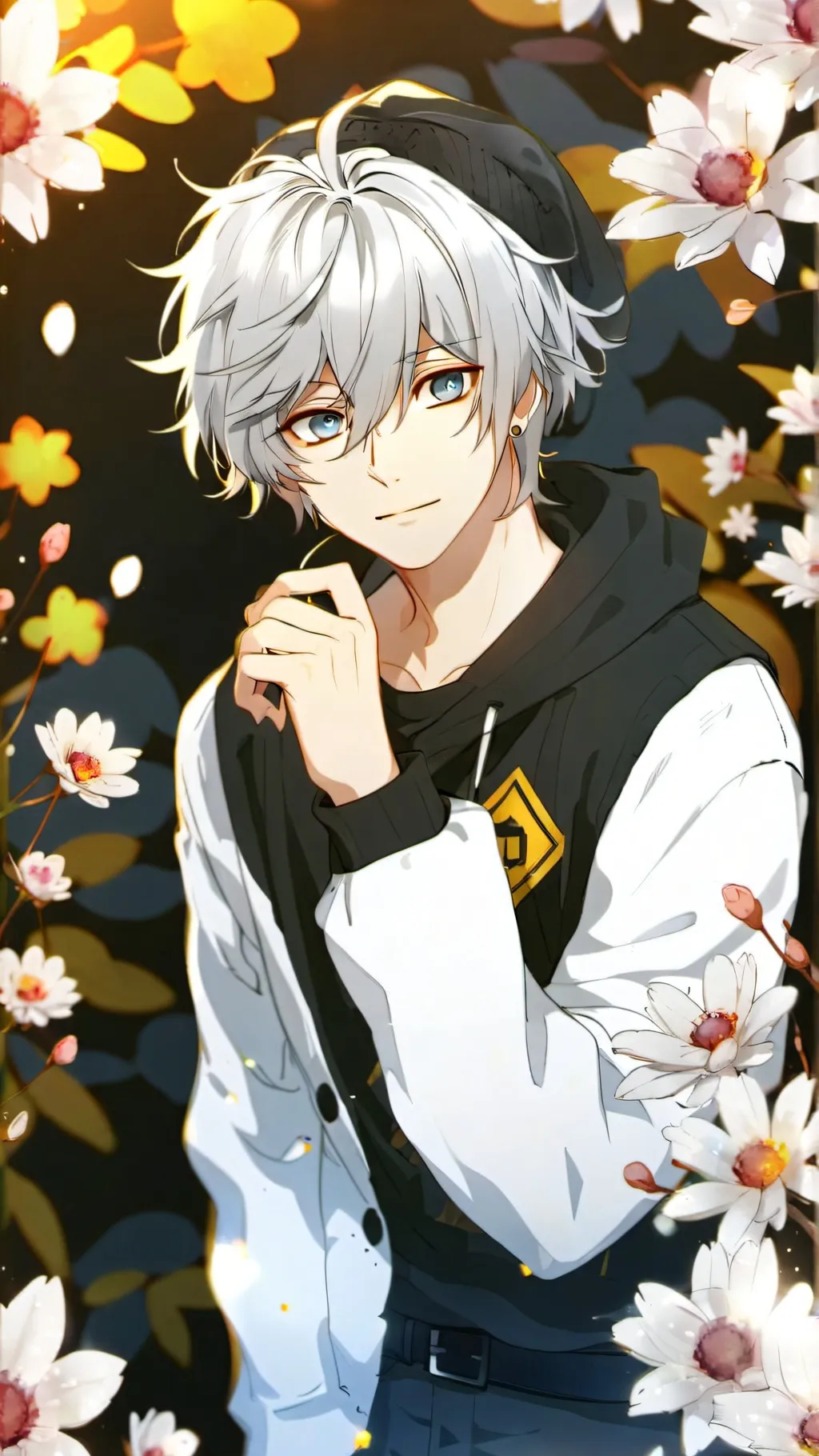 ai character: vincent <3 background