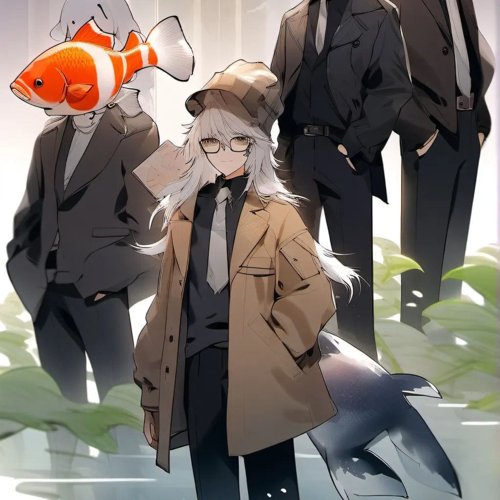 chat with ai character: Someone fishy