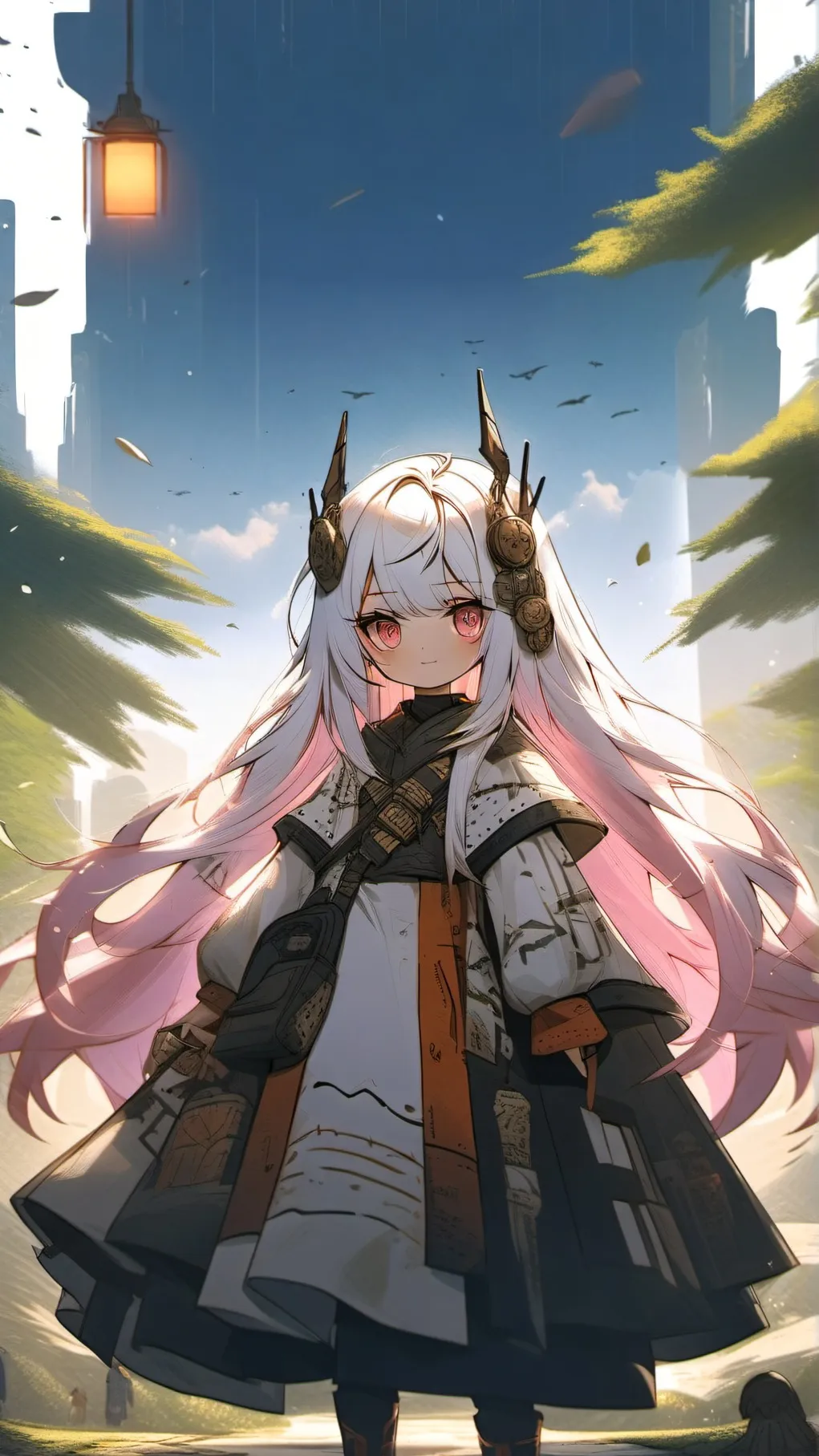 ai character: sill background