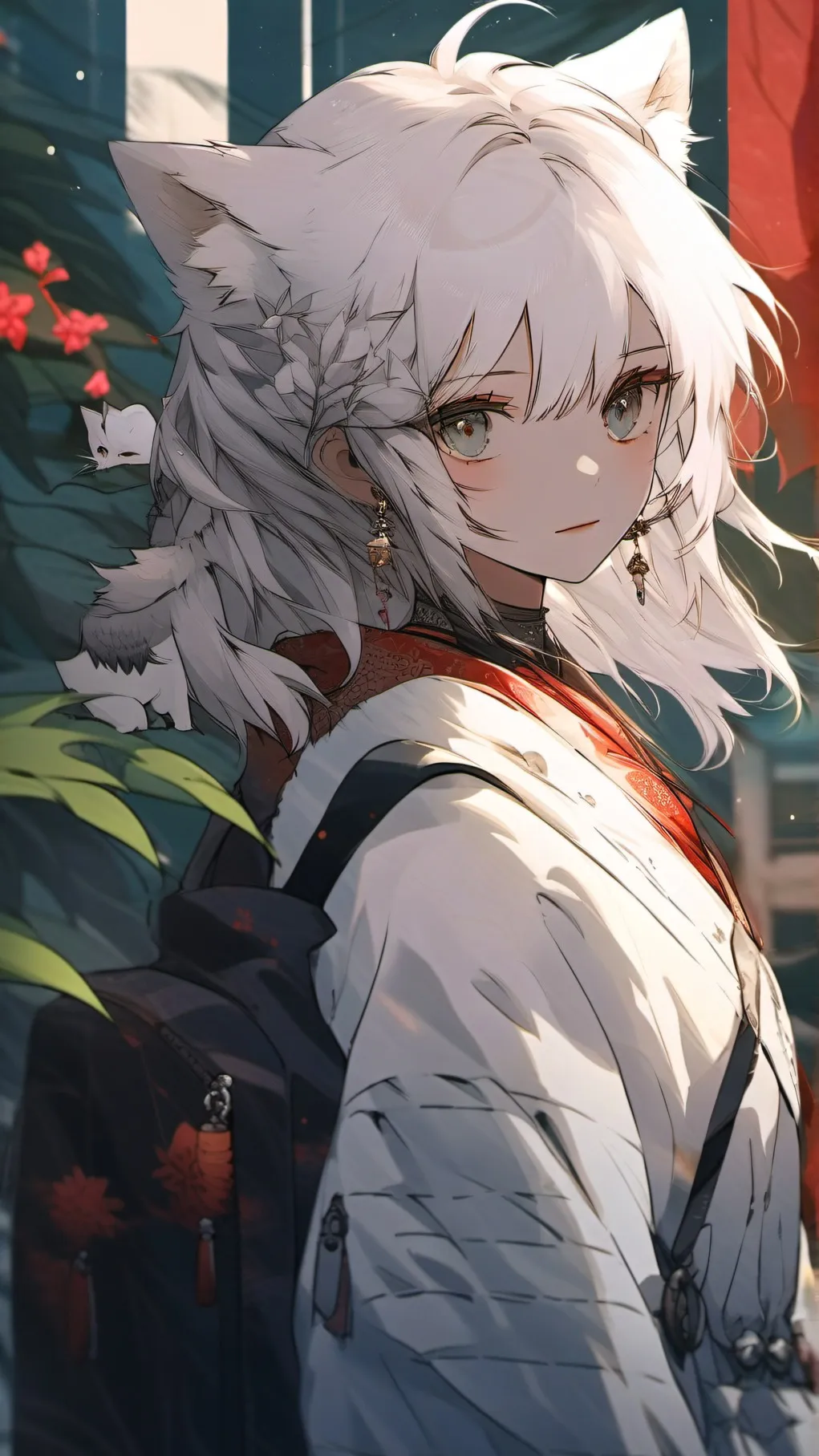 ai character: shopie*hybrid* background