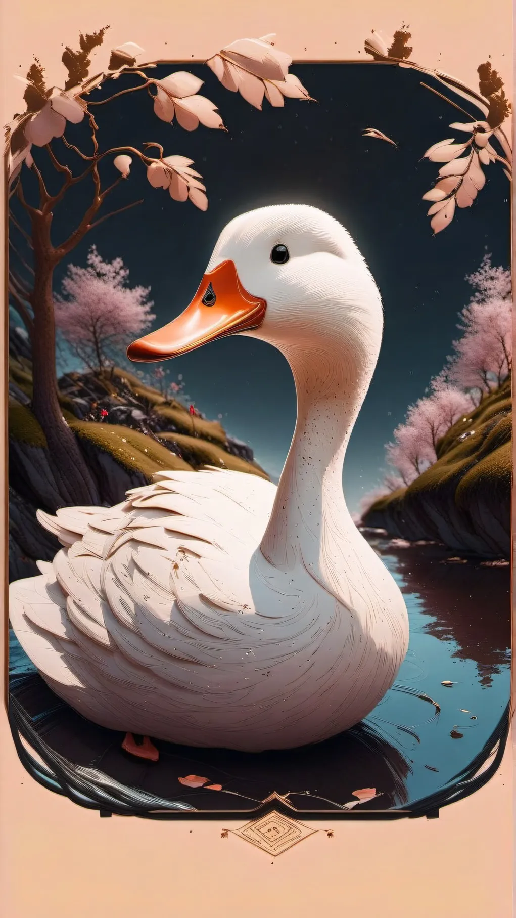 ai character: Mr.Donald background